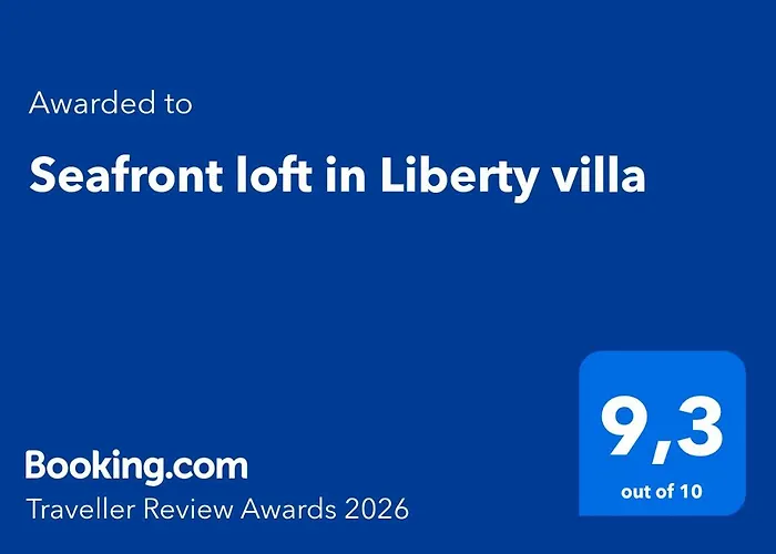 Seafront Loft In Liberty Villa